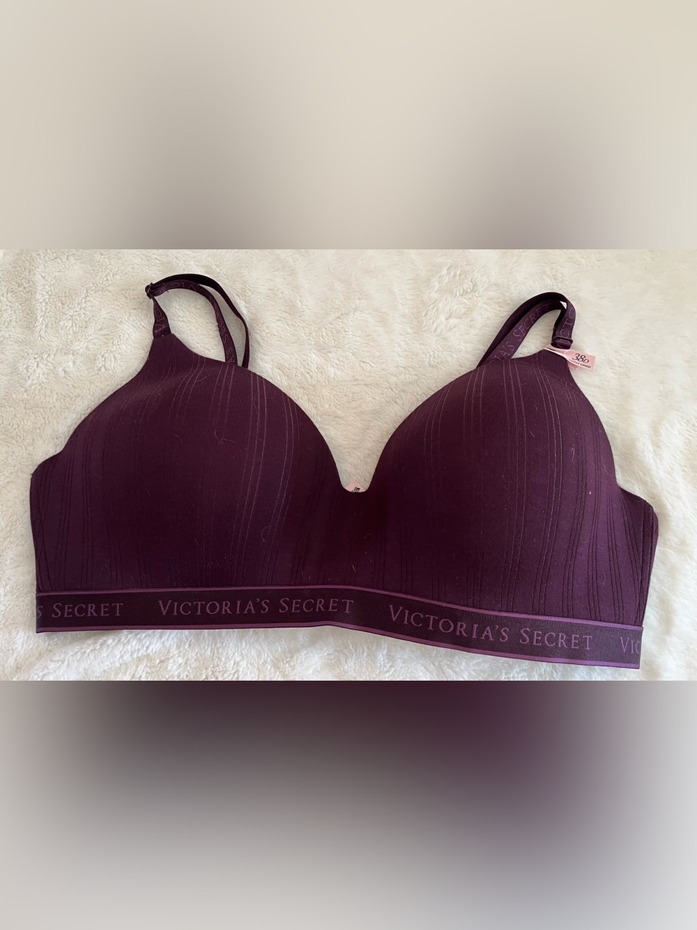 Victoria's Secret Deep Plum Wireless Bra